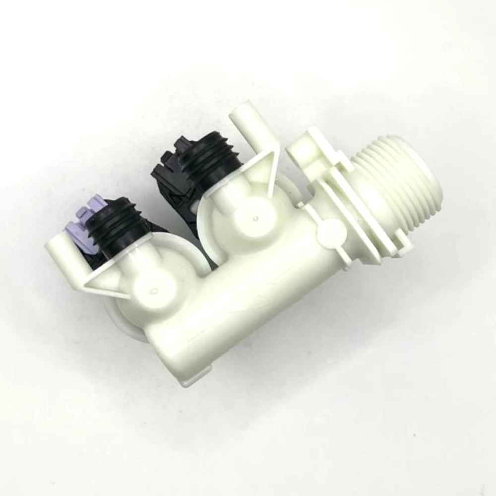 Electrovalvă pentru Masina de Spalat Rufe, 2 cai, 90 grade borne negre(2).webp