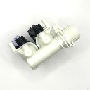 Electrovalvă pentru Masina de Spalat Rufe, 2 cai, 90 grade borne negre(2).webp
