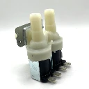 Electrovalvă pentru Masina de Spalat Rufe 2 cai, 180 grade suport lateral.webp